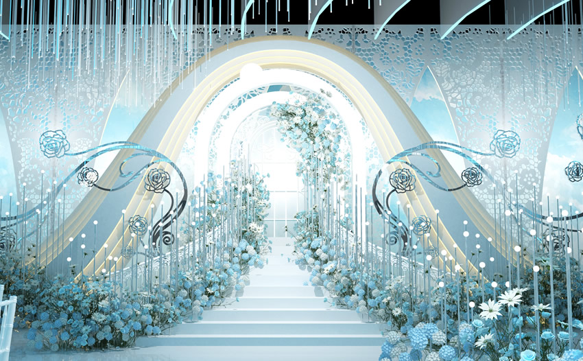 普陀釡香烙馍村水晶厅效果展示